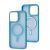Чохол для iPhone 15 Pro Max Space color MagSafe блакитний 3492599