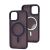 Чохол для iPhone 12 / 12 Pro Space color MagSafe фіолетовий 3493896