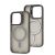 Чохол для iPhone 14 Pro Berlia Titanium MagSafe grey 3505641