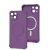 Чохол для iPhone 14 WAVE Silk Touch WXD MagSafe purple 3547444