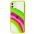 Чохол для iPhone 11 Colorful Rainbow зелений 3556448