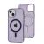 Чохол для iPhone 14 Clear color MagSafe purple 3556658