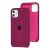 Чохол Silicone для iPhone 11 case maroon 3572021