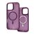 Чохол для iPhone 11 Corrugated MagSafe purple 3572093