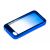 Чохол для iPhone 4 силіконовий з окантовкою синій градієнт 358552