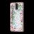 Чохол для Meizu M6 Note Блискучі вода світло-рожевий "квіти" 438475