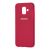 Чохол для Samsung Galaxy A6 2018 (A600) Silicone Full рожево-червоний 481819