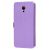 Чохол книжка Meizu M5 Note Modern Style з вікном фіолетовий 497793
