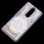 Чохол для Meizu M8 Note Блискучі вода срібляста "біла мандала" 500770