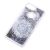 Чохол для Xiaomi Mi 8 Lite Блискучі вода срібляста "біла мандала" 513201