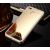 Чохол для Xiaomi Redmi 4x із дзеркальною вставкою золотистий 515137