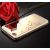 Чохол для Xiaomi Redmi 4x із дзеркальною вставкою золотистий 515137
