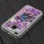Чохол для Xiaomi Redmi 4X Pepper блискітки вода фіолетові "квіти" 515111