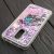 Чохол для Xiaomi Redmi 5 Pepper блискітки вода фіолетові "квіти" 515572