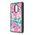 Чохол для Xiaomi Redmi Note 4X Блискучі вода рожеві квіти 522154
