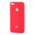 Чохол для Xiaomi Redmi Note 5A Prime Silicone cover червоний 523701