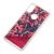 Чохол для Xiaomi Redmi Note 5 / Note 5 Pro Блискучі вода "квіти" малиновий 523277