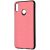 Чохол для Huawei Honor 8X Hard Textile рожевий 528917