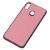 Чохол для Huawei Honor 8X Hard Textile рожевий 528916