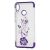 Чохол для Huawei P Smart Plus kingxbar diamond flower фіолетовий 530624