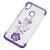 Чохол для Huawei P Smart Plus kingxbar diamond flower фіолетовий 530623