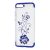 Чохол для Huawei Y6 2018 kingxbar diamond flower синій 533826