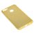 Чохол для Huawei Y9 2018 Shining Glitter з блискітками золотистий 537111