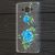 Чохол для Samsung Galaxy A7 (A700) Diamond Silicone Blue Rose 540365
