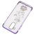 Чохол для Samsung Galaxy A6+ 2018 (A605) kingxbar diamond flower фіолетовий 544990