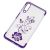 Чохол для Samsung Galaxy A7 2018 (A750) kingxbar diamond flower фіолетовий 545330