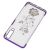 Чохол для Samsung Galaxy A7 2018 (A750) kingxbar diamond flower фіолетовий 545331