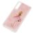 Чохол для Samsung Galaxy A7 2018 (A750) Блиск вода світло-рожевий "дівчина з букет" 545567