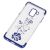 Чохол для Samsung Galaxy A8+ 2018 (A730) kingxbar diamond flower синій 546247