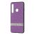 Чохол для Samsung Galaxy A9 2018 (A920) Swarovski (смуга) фіолетовий 546440
