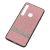 Чохол для Samsung Galaxy A9 2018 (A920) Swarovski (смуга) рожевий 546436