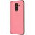 Чохол для Samsung Galaxy A6+ 2018 (A605) Hard Textile рожевий 547799