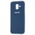 Чохол для Samsung Galaxy A6 2018 (A600) Silicone cover синій 547190