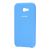 Чохол для Samsung Galaxy A7 2017 (A720) Silky Soft Touch світло синій 548112