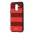 Чохол для Samsung Galaxy A6+ 2018 (A605) woto з блискітками червоний 548036