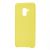 Чохол для Samsung Galaxy A8 2018 (A530) Silicone жовтий 548772