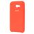 Чохол для Samsung Galaxy A7 2017 (A720) Silky Soft Touch помаранчевий 548076