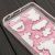 Чохол для Samsung Galaxy A8 2018 (A530) Pepper блискітки вода рожевий "єдинорожки" 548706