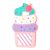 Чохол для Samsung Galaxy A3 2016 (A310) Ice Cream рожевий 550787