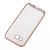 Чохол для Samsung Galaxy A5 2017 (A520) з окантовкою рожевий 551252