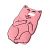 3D чохол Cat Fakk для Samsung Galaxy S6 (G920) світло-рожевий 551546