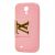Чохол LV для Samsung Galaxy i9500 S4 світло-рожевий 552009