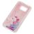 Чохол для Samsung Galaxy S7 (G930) Блиск вода світло-рожевий "єдиноріг" 554343