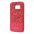 Чохол для Samsung Galaxy S7 (G930) Leather + Shining червоний 554233