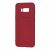 Чохол для Samsung Galaxy S8+ (G955) Carbon темно-червоний 554959
