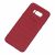 Чохол для Samsung Galaxy S8+ (G955) Carbon темно-червоний 554958